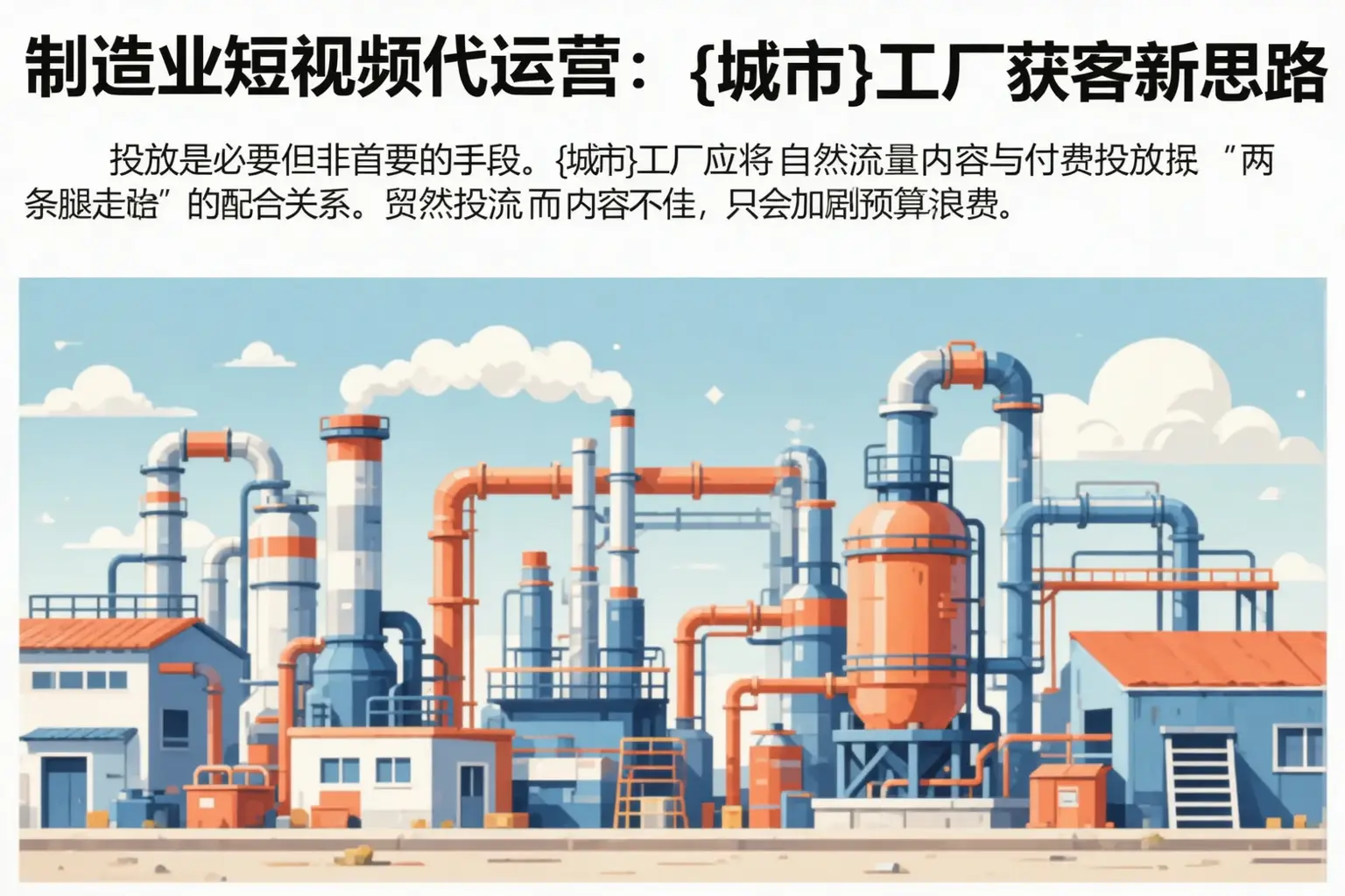 制造业短视频代运营:商州工厂获客新思路